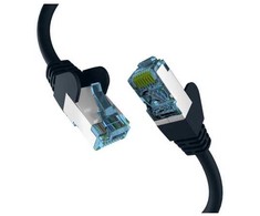 Efb Elektronik EFB EFB Netzwerkkabel CAT6a S/FTP PIMF mit CAT7 Rohkabel 10 Gigabit Ethernet Kupfer 30m juodas
