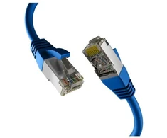 Efb Elektronik EFB EFB tinklo kabelis CAT8.1 S/FTP PIMF 40GB Ethernet varis 0.5m mėlynas