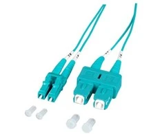 EFB EFB Elektronik O0314.5-1.2 optinis kabelis 5 m 2x SC 2x LC OM3 Aqua color