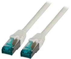 Efb Elektronik EFB RJ45 tinklo kabelis S/FTP, Cat.6A, LSZH, 15 m, pilkas