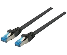 EFB EFB RJ45 patch kabelis S/FTP, Cat.6A, Cat7 TPE superflex, 30 m, juoda