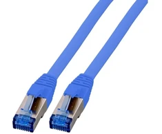 Efb Elektronik EFB RJ45 tinklo kabelis S/FTP, Cat.6A, Cat.7 TPE superflex, 0,25 m, mėlynas