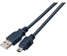 Kabelis USB EFB USB-A - miniUSB 3 m Juodas (K5250SW.3V2)
