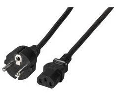 Triton EFB Elektronik EK508SW.3 maitinimo kabelis Juodas 3 m Maitinimo kištuko tipas E+F C13 skydelis