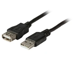 EFB Elektronik K5248.1,8V2, 1,8 m, USB A, USB A, USB 2.0, 0,48 Gbit/s, Pilka