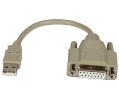 Efb Elektronik Kabelis USB EFB 20 cm USB-A / D-SUB15P USB 2.0 Adapteris Game Port (K5306.020V2)