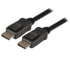 Efb Elektronik Adaptec EFB DisplayPort 1.2 Anschlusskabel 4K60Hz juodas 2m DisplayPort Stecker auf DisplayPort Stecker