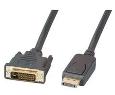 Efb Elektronik EFB EFB DisplayPort/DVI Kabelis Stecker A/Stecker A 1m juodas