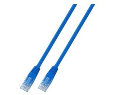 EFB Elektronik K8100BL.7,5, 7,5 m, Cat6, U/UTP (UTP), RJ-45, RJ-45, Mėlynas