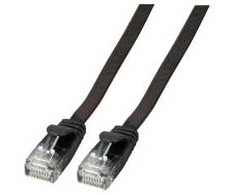 Efb Elektronik EFB kabelis sieciowy juoda 0,5 m Cat6a U/UTP (UTP)