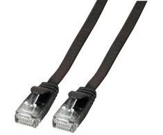 Efb Elektronik EFB (UTP) 6A Cat6A juodasis maitinimo kabelis 3 m (K8107SW.3)