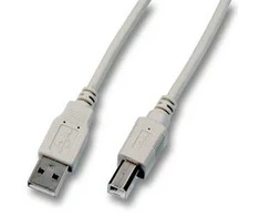 Efb Elektronik Kabelis USB EFB USB-A - USB-B 1.8 m Pilka (K5255.1,8)
