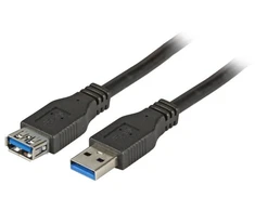 Efb Elektronik USB EFB USB-A – USB-A laidas, 1,8 m juodas (K5237.1,8)