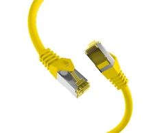 EFB RJ45 Patch kabelis Cat.6a S/FTP 0,15 m Geltonas (MK7001.0,15Y)