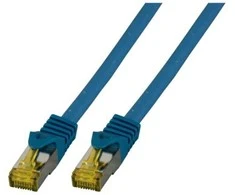 EFB Elektronik MK7001.0,5BL, 0,5 m, Cat6a, S/FTP (S-STP), RJ-45, RJ-45, Mėlyna