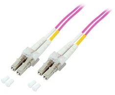 EFB Elektronik O0319.20, 20 m, OM4, LC, LC, Hane/Hane, violetinis