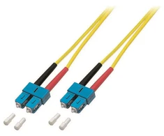 Efb Elektronik EFB Duplex Jumper SC-SC 9/125, OS2, LSZH, gelb, 3.0mm, 20m