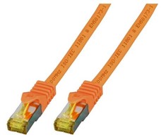 Efb Elektronik EFB EFB komutacinis kabelis Cat6a S/FTP LSZH su Cat7 daugiakanaliu kabeliu 1,5m ORANŽINIS 10 Gigabit Ethernet 600MHz 4x2xAWG26/7 liepsnos laidininkas