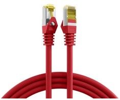 EFB EFB Elektronik MK7001.0,15R kabelis sieciowy Raudona 0,15 m Cat6a S/FTP (S-STP)
