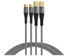 Efb Elektronik Kabelis USB EFB USB-A - USB-C 1 m Juodas (USB-AC-00006)