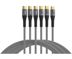 Kabelis USB EFB EFB Elektronik USB-CC-00007 kabelis USB USB 2.0 USB C Juodas, Pilka