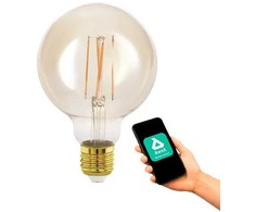 EGLO 12224, 4.9 W, 42 W, E27, 500 lm, 20000 h, Warm baltas