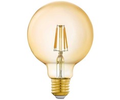 EGLO 12224, 4.9 W, 42 W, E27, 500 lm, 20000 h, Warm baltas