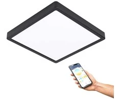 EGLO - Argolis-Z lauko lubų šviestuvas juodas 28,5x28,5 - TW - Zigbee, Bluetooth