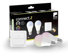 EGLO CONNECT-Z E27 išmaniosios lemputės – 2 vnt. pakuotė su jungikliu – 806 lm