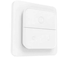 Finish „Eglo Connect. Z“ sieninis jungiklis pasižymi baltos spalvos plastikine konstrukcija.
