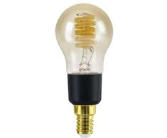 EGLO 110403, Išmanioji lemputė, Gintaro spalvos, LED, Stiklas, E14, P45