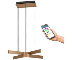 Pakabinamas šviestuvas EGLO FOLCINO-Z PENDEL 640X435 RGB/CCT 3720LM