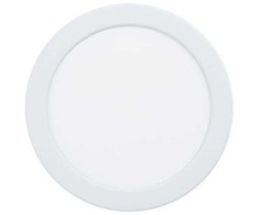 EGLO FUEVA 6-Z įleidžiamas šviestuvas Ø166 RGB/CCT 10W 1350LM IP44 baltas