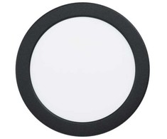 EGLO FUEVA 6-Z įleidžiamas šviestuvas Ø166 RGB/CCT 10W 1350LM IP44 juodas
