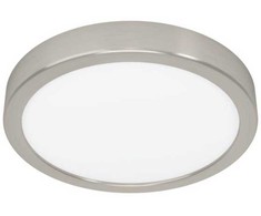 EGLO FUEVA 6-Z, LED, 1400 lm, IP44, Nikelis