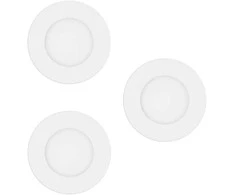 EGLO - 3 vnt. „Fueva-Z“ įleidžiamų šviestuvų rinkinys, baltos spalvos Ø8,5 - TW - „Zigbee“, „Bluetooth“