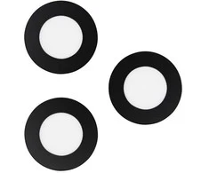 EGLO FUEVA-Z Įleidžiamas rinkinys Ø85 RGB/CCT 3X390LM I