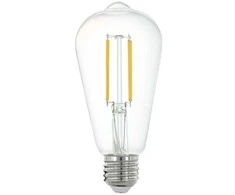 EGLO LM_LED_E27 - V2, 6 W, 60 W, E27, 20 000 val., Šiltai balta