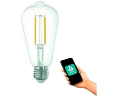 EGLO LM_LED_E27 - V2, 6 W, 60 W, E27, 20 000 val., Šiltai balta