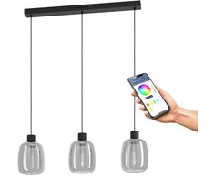 EGLO MOLOCHIO-Z, Juoda, Plieninė, Universali, IP20, II, LED