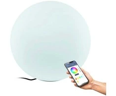 EGLO - Monterolo-Z lauko gaublinis šviestuvas, baltas Ø50 - išmanusis RGB + reguliuojamo balto šviesos diodo su Zigbee ir Bluetooth
