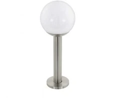 EGLO - Nisia-Z lauko toršeras iš nerūdijančio plieno ir baltas H52.5 - RGB + TW - Zigbee, Bluetooth