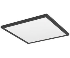 Lubinis šviestuvas Lampa sufitowa EGLO ROVITO-Z LOFT 390X390 RGB/CCT 21W 3000LM M/FJERNB. IP44 SORT