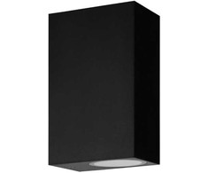 Sieninis šviestuvas Kinkiet EGLO EGLO SCOGLIERA-E square outdoor wall light - Juodas