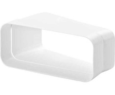 HID EICO - Kanalrørsadapter - hvid