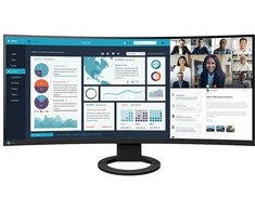Monitorius EIZO FlexScan EV3895-BK, 95.2 cm (37.5"), 3840 x 1600 pikselių, UltraWide Quad HD+, LCD, 5 ms, Juodas