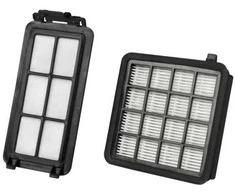 Electrolux EF124ONLINE, Cilindrinis dulkių siurblys, Filtras, Juoda, Balta, Electrolux, 130 g, 2 vnt.