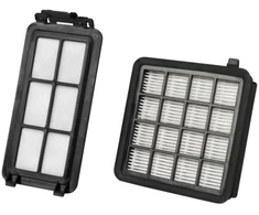 Electrolux EF124ONLINE, Cilindrinis dulkių siurblys, Filtras, Juoda, Balta, Electrolux, 130 g, 2 vnt.