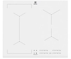 Electrolux EIV63440BW, Balta, Įmontuojama, Indukcinė kaitlentė su zonine funkcija, Stiklas, 4 zona(-os), 4 zona(-os)
