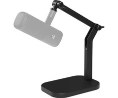 Ausinės „Elgato Wave“ stalo stovas, studijinis tvirtinimo elementas, stalinis mikrofono stovas, juodas, metalinis, 1/4 colio, 360°, 1,88 kg